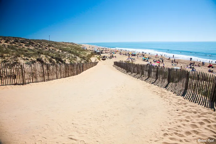 Accès à la plage depuis votre camping à La Tranche-sur-Mer